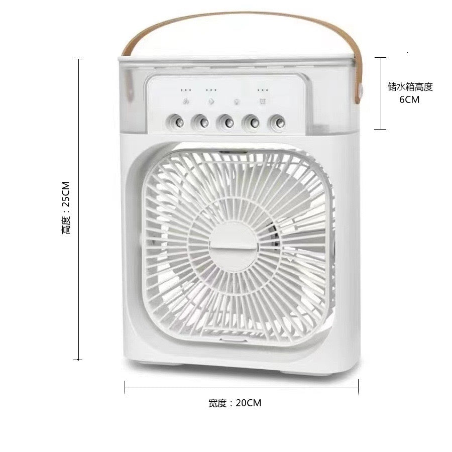 Portable 3-in-1 Air Cooler Fan – Mini AC for Room, Office & Car | Fast Cooling + Humidifier |  TikTok & Amazon Hot Seller!