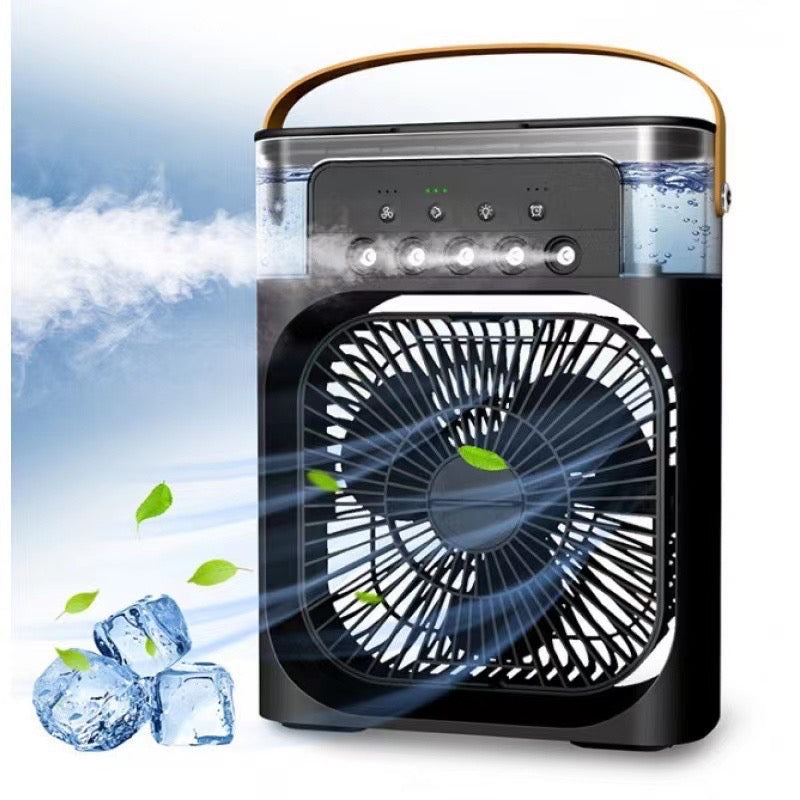 Portable 3-in-1 Air Cooler Fan – Mini AC for Room, Office & Car | Fast Cooling + Humidifier |  TikTok & Amazon Hot Seller!